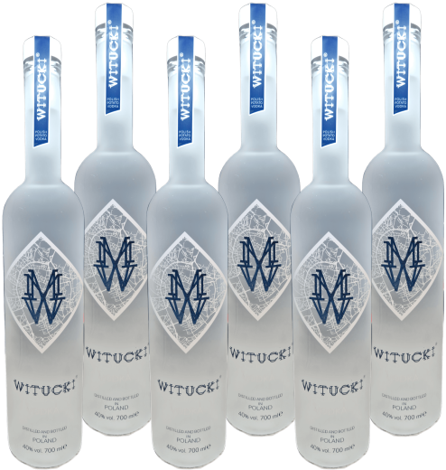 WITUCKI® Vodka 40% 0,7l • 6 bottles