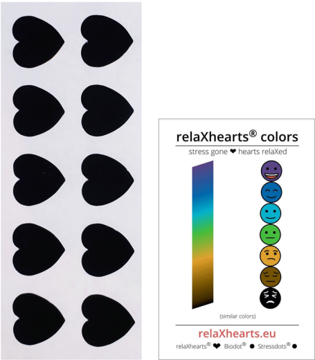 relaXhearts® Heartfeeds (10 Heartfeeds + 1 Farbskala)