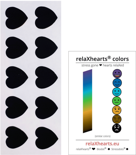 relaXhearts® Heartfeeds (10 Heartfeeds + 1 color card)