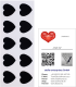 relaXhearts® Heartfeeds (10 Heartfeeds + 1 color card)