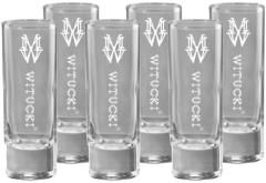 WITUCKI® Vodka 40% 0,7l • 1 Flasche + 6 WITUCKI® Vodka Shotglass