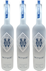 WITUCKI® Vodka 40% 0,7l • 3 Flaschen + 3 WITUCKI® Vodka Caps