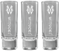 WITUCKI® Vodka 40% 0,7l • 3 Flaschen + 3 WITUCKI® Vodka Shotglass