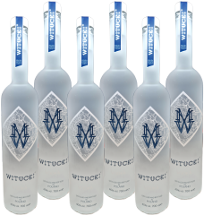 WITUCKI® Vodka 40% 0,7l • 6 Flaschen + 6 WITUCKI® Vodka Caps