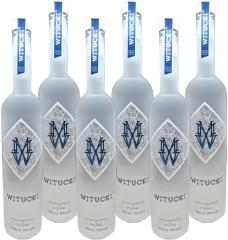 WITUCKI® Vodka 40% 0,7l • 6 Flaschen + 6 WITUCKI® Vodka Shopping Bags