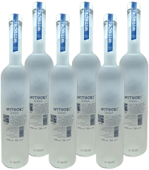 WITUCKI® Vodka 40% 0,7l • 6 Flaschen + 6 WITUCKI® Vodka Shotglass