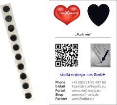relaXhearts® Basic PLUS mit Biodot® S (Stressdots®)