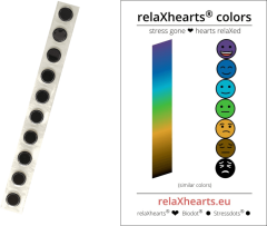 relaXhearts® Basic PLUS mit Biodot® S (Stressdots®)